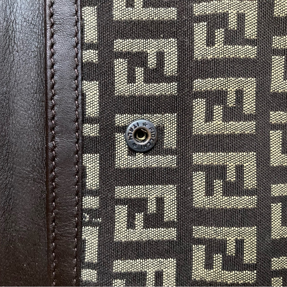 FENDI ZUCCA MAMMA Folding Wallet